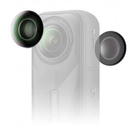 Sada pro výměnu čoček Insta360 X5 (2 ks) černá

