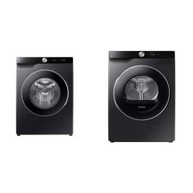 Set výrobků Samsung WW90DG6U85LBU4 + DV90DG6845LBU4 černý

