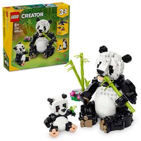 Stavebnice LEGO® Creator 3 v 1 31165 Divoká zvířata: Pandí rodinka 

