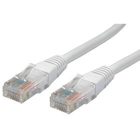 Kabel AQ Síťový UTP CAT 5, RJ-45 LAN, 15 m bílý

