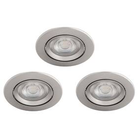 Vestavné svítidlo Philips Sparkle SL261, 5W, 3 ks kovové

