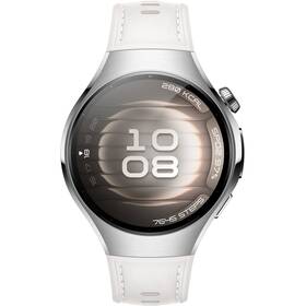 Chytré hodinky Huawei Watch 5 42 mm LTE - Silver + White Composite Strap 
