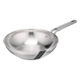 Pánev WOK Tefal E5291904, 28 cm nerez

