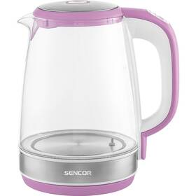 Rychlovarná konvice Sencor SWK 2198RS růžová barva
