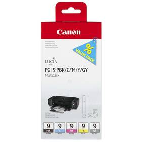Inkoustová náplň Canon PGI9, 5x 14 ml, vícebarevná

