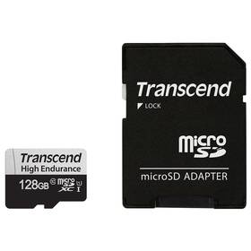 Paměťová karta Transcend 128GB UHS-I U1 (95R/45W) + adaptér 

