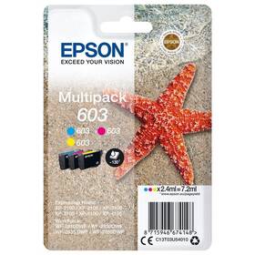 Inkoustová náplň Epson 603, 130 stran, vícebarevná

