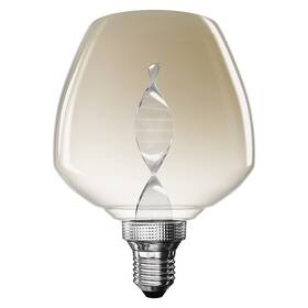 Žárovka LED EMOS DECO S123 "DNA", 3,5W, 130 lm, E27, teplá bílá+ 

