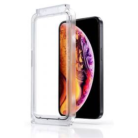 Tvrzené sklo WG na Apple iPhone 17/iPhone 16 Pro/Premium 4D Titan Glass (s aplikátorem) černé/průhledné

