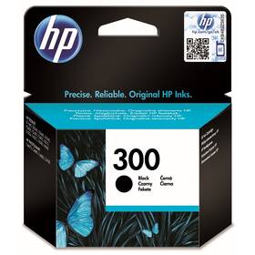 Inkoustová náplň HP 300, 200 stran černá

