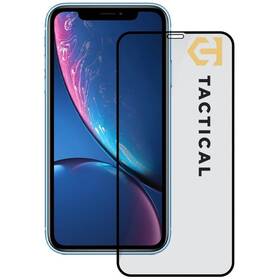 Tvrzené sklo Tactical 5D na Apple iPhone 11/XR černé

