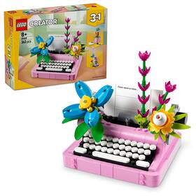Stavebnice LEGO® Creator 3 v 1 31169 Psací stroj s květinami 

