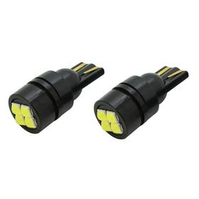 Autožárovka Compass 4LED 3030 12V T10 (2 ks) bílá

