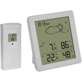 Meteorologická stanice TFA 35.1168.02 CLEAR bílá

