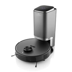Robotický vysavač ETA PRO 6241 90000 3D Laser s odsávací stanicí šedý

