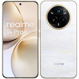 Mobilní telefon realme 14 Pro+ 5G 12 GB / 512 GB bílý

