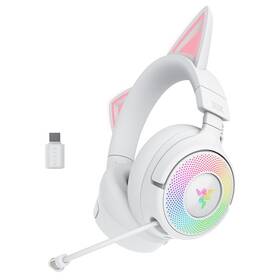 Headset Razer Kraken Kitty V3 Pro bílý

