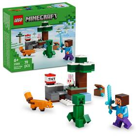 Stavebnice LEGO® Minecraft®  21583 Steve a dobrodružství v tajze 

