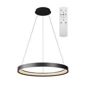 Závěsné svítidlo Top Light Orbit 50CZ RC, 40W, max.4000lm, stmívání, 3000-6500K, dálkové ovládání, 50 cm černé

