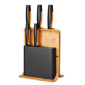  Sada kuchyňských nožů Fiskars Functional Form 5 ks + blok