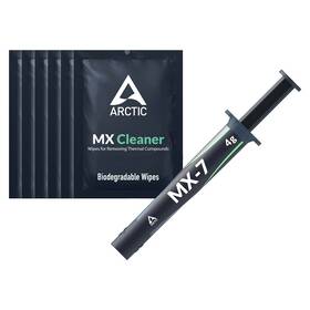 Teplovodivá pasta Arctic Cooling MX-7, 4 g + 6 ks MX Cleaner šedá

