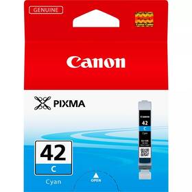 Inkoustová náplň Canon CLI-42 C, 600 stran azurová

