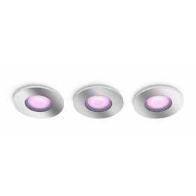 Vestavné svítidlo Philips Xamento bodové 3ks chrom

