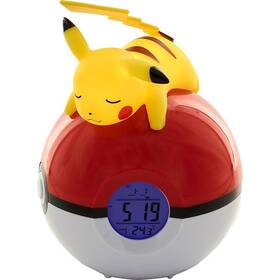 Radiobudík Bigben POKÉMON PIKACHU černý/bílý/červený


