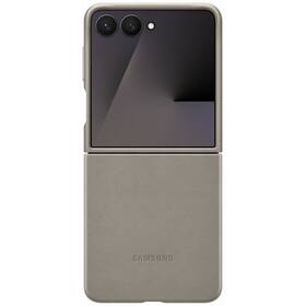 Kryt na mobil Samsung Kindsuit na Galaxy Z Flip7 šedý/hnědý

