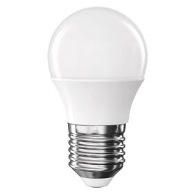 Žárovka LED EMOS Classic Mini Globe, 6,5 W, 806lm, E27, teplá bílá 

