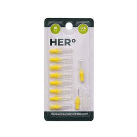 Mezizubní kartáčky HERBADENT HERo Electra - 0,6 mm žlutý

