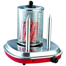 Hot dog Guzzanti GZ 460 červený/nerez/sklo

