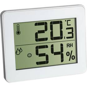 Teploměr TFA 30.5027.02 + vlhkoměr bílý

