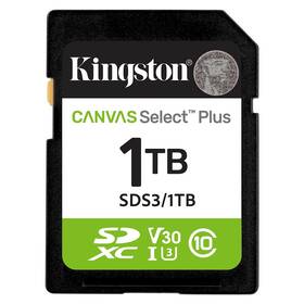 Paměťová karta Kingston Canvas Select Plus SDXC 1TB UHS-I U3 (R150) černá

