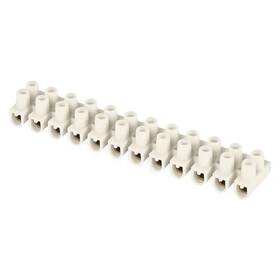 Svorkovnice EMOS ŠROUB. 12 PRV. 2,5–4MM2 32A/450V 1KS bílá

