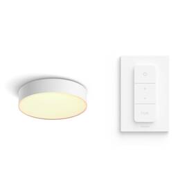 Stropní svítidlo Philips Enrave S - bílé + Ovladač Philips Hue Dimmer Switch V2 

