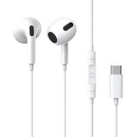 Sluchátka Baseus Encok C17 USB-C bílá

