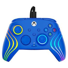 Gamepad Turtle Beach Afterglow Wave RGB - XBOX Series X/S, XBOX One, PC modrý

