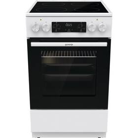 Sklokeramický sporák Gorenje GEC5C42WG bílá barva
