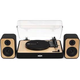 Gramofon Marley Revolution černý/hnědý

