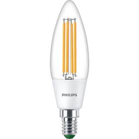 Žárovka LED Philips filament svíčka, E14, 2,3W, bílá 

