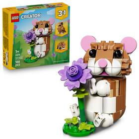 Stavebnice LEGO® Creator 3 v 1 31376 Roztomilý křeček s květinou 

