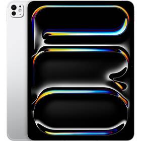 Dotykový tablet Apple iPad Pro 13" M4 WiFi + Cellular 1TB sklo s nanotexturou - Silver (MWT03HC/A)