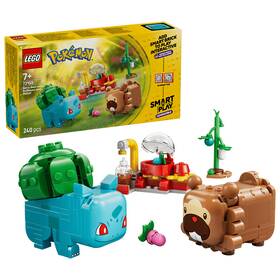Stavebnice LEGO® Pokémon™ 72155 SMART Play™: Bobulová párty s Bulbasaurem a Bidoofem 

