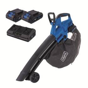 Vysavač listí Scheppach BC-BLV720-X-SET S2 (s baterií) 

