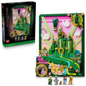 Stavebnice LEGO® Wicked 75685 Nástěnné umění: Emerald City 

