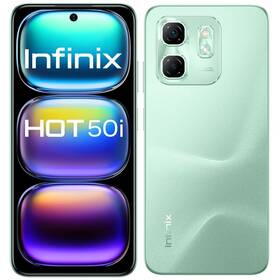 Mobilní telefon Infinix Hot 50i 4 GB / 128 GB zelená barva
