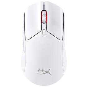 Myš HyperX Pulsefire Haste 2 Wireless bílá barva

