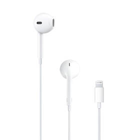 Sluchátka Apple EarPods Lightning (2024) bílá

