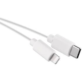 Kabel EMOS USB-C/Lightning, MFi, 1 m bílý

